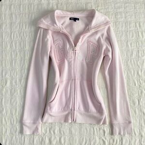 GAP Women's Light Pink Hooded Jacket